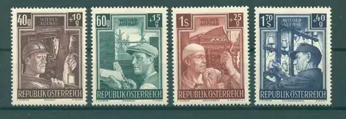 OESTERREICH 1951 Nr 960-963 postfrisch (223040)