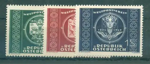 OESTERREICH 1949 Nr 943-945 postfrisch (223065)