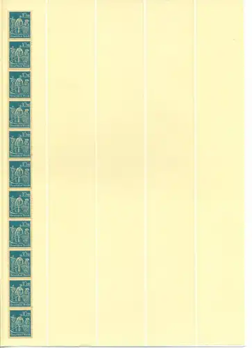 DEUSCHES REICH Sammlung Elferstreifen postfrisch (223116)