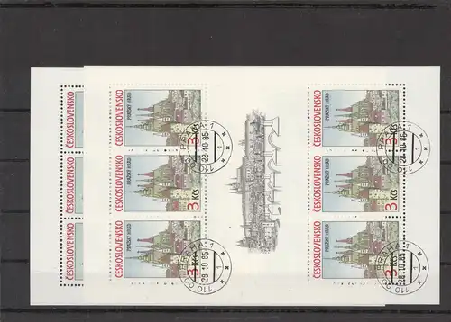 TSCHECHOSLOWAKEI 1985 Nr 2834-2835 gestempelt (223299)