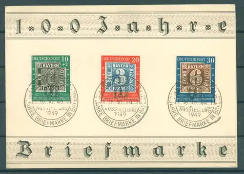 BUND 1949 Nr 113-115 gestempelt (223438)