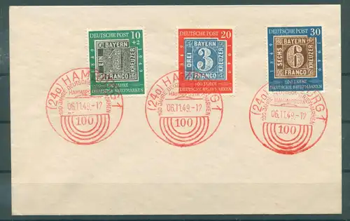 BUND 1949 Nr 113-115 gestempelt (223530)