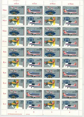 DDR 1980 Nr 2516-2519 postfrisch (223574)
