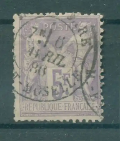 FRANKREICH 1877 Nr 76 gestempelt (223676)