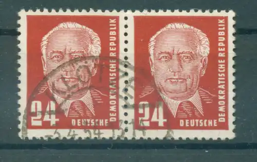 DDR 1952 Nr 324vb YI gestempelt (223730)