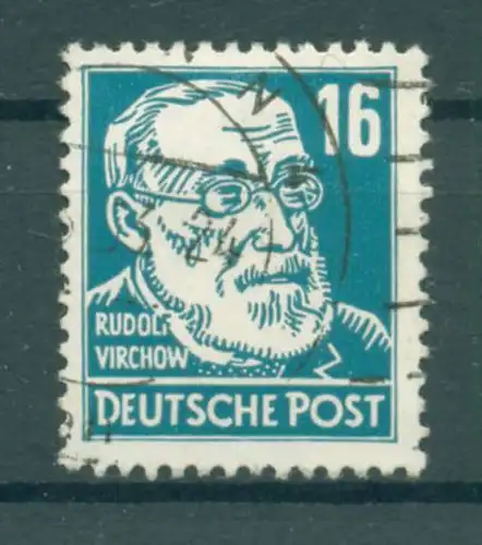 DDR 1952 Nr 332vb XI gestempelt (223741)