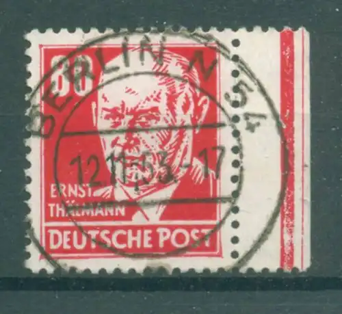 DDR 1952 Nr 340za XI gestempelt (223751)