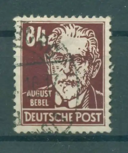 DDR 1952 Nr 341va XII gestempelt (223752)