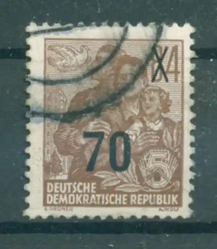 DDR 1953 Nr 442m YI gestempelt (223789)