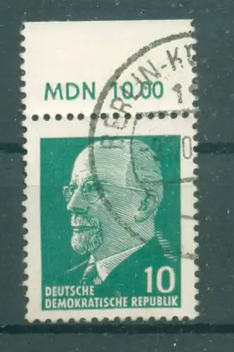DDR 1961 Nr 846XxI3 OR2 gestempelt (223807)