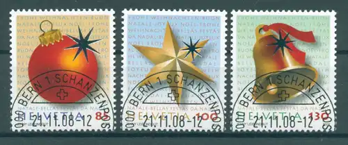 SCHWEIZ 2008 Nr 2079-2081 gestempelt (224134)