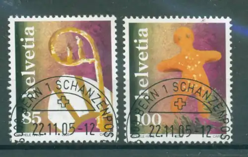 SCHWEIZ 2005 Nr 1947-1948 gestempelt (224192)