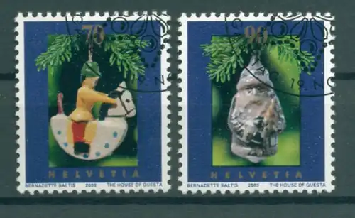 SCHWEIZ 2004 Nr 1857-1858 gestempelt (224241)