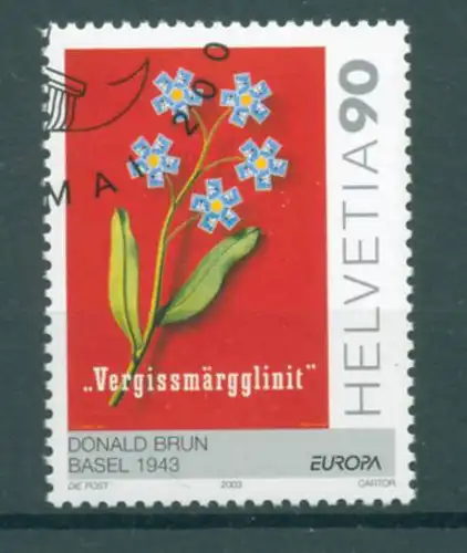 SCHWEIZ 2003 Nr 1838 gestempelt (224252)