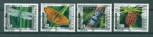 SCHWEIZ 2002 Nr 1802-1805 gestempelt (224262)