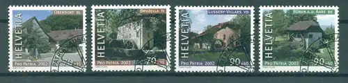 SCHWEIZ 2002 Nr 1790-1793 gestempelt (224263)