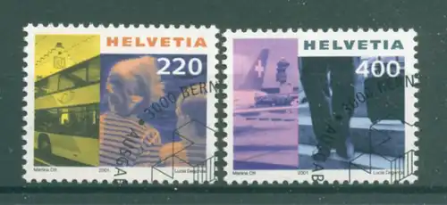 SCHWEIZ 2000 Nr 1744-1745 gestempelt (224285)