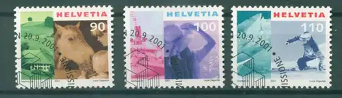 SCHWEIZ 2001 Nr 1769-1771 gestempelt (224286)