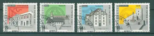 SCHWEIZ 2001 Nr 1753-1756 gestempelt (224287)