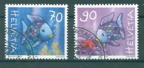 SCHWEIZ 2001 Nr 1767-1768 gestempelt (224291)