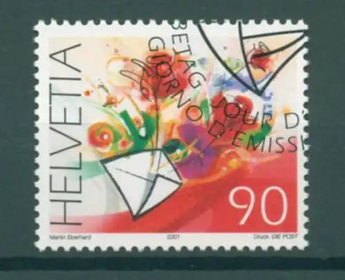 SCHWEIZ 2001 Nr 1750 gestempelt (224296)