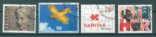 SCHWEIZ 2001 Nr 1746-1749 gestempelt (224300)