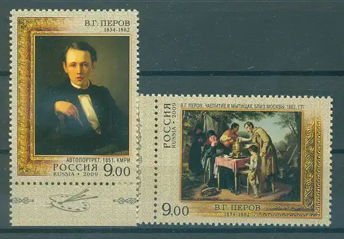 RUSSLAND 2009 Nr 1532-1533 postfrisch (224384)