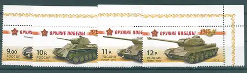 RUSSLAND 2010 Nr 1636-1639 postfrisch (224436)