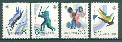 CHINA 1987 Nr 2148-2151 postfrisch (224870)