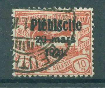 OBERSCHLESIEN 1920 Nr 30 gestempelt (225790)