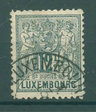 LUXEMBURG 1882 Nr 50 gestempelt (225850)
