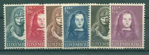 LUXEMBURG 1949 Nr 468-473 postfrisch (225885)