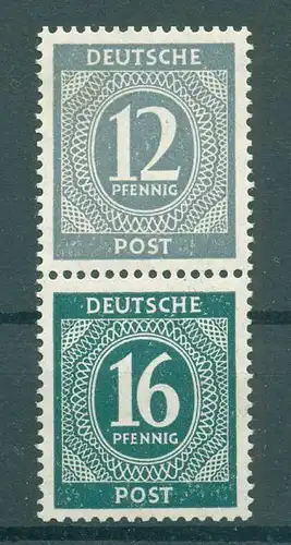 KONTROLLRAT 1946 ZD S294 postfrisch (225950)