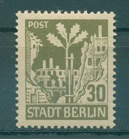SBZ 1945 Nr 7A wazs postfrisch (226154)