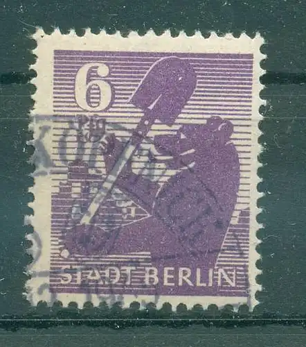 SBZ 1945 Nr 2Aa wbx gestempelt (226158)