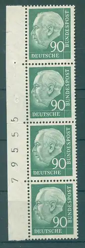 BUND 1957 Nr 265w postfrisch (226195)
