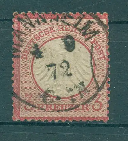 DEUTSCHES REICH 1872 Nr 9 gestempelt (226211)