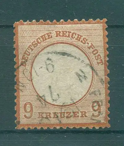 DEUTSCHES REICH 1872 Nr 27a gestempelt (226238)