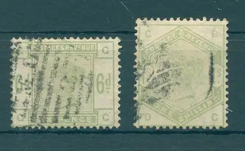 GROSSBRITANNIEN 1883 Nr 79+81 gestempelt (226364)