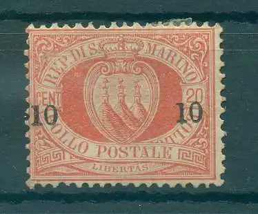 SAN MARINO 1903 Nr 11 ungebraucht (226367)