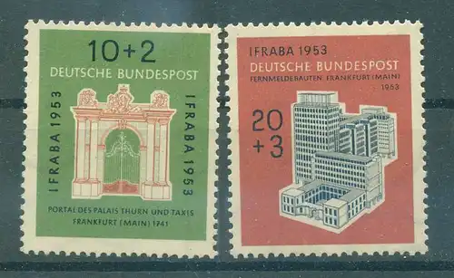 BUND 1953 Nr 171-172 postfrisch (226427)