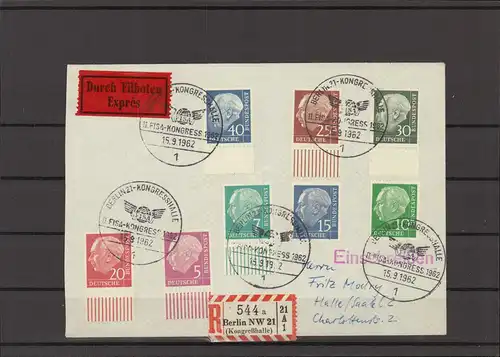 BUND 1954/57 Nr 179-260y Brief (226571)