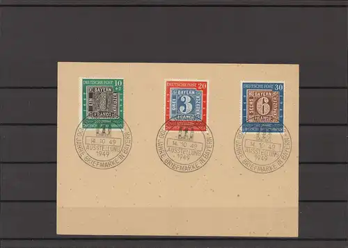 BUND 1949 Nr 113-115 gestempelt (226581)