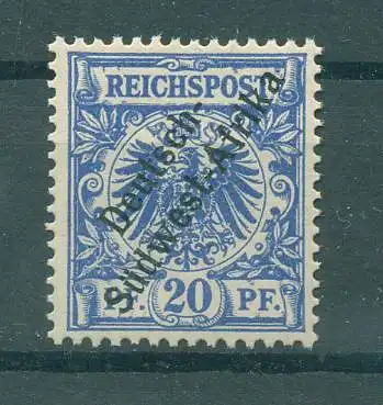 DSWA 1897 Nr 4 postfrisch (226638)