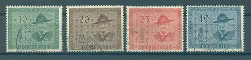 LIECHTENSTEIN 1953 Nr 315-318 gestempelt (226698)