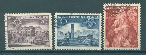 LIECHTENSTEIN 1945 Nr 281-283 gestempelt (226706)