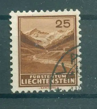 LIECHTENSTEIN 1934 Nr 131 gestempelt (226728)