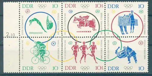 DDR 1964 Nr 1039-1044 postfrisch (226827)