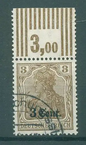ETAPPE WEST 1916 Nr 1 gestempelt (226953)