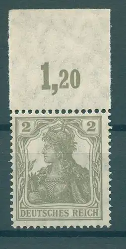 DEUTSCHES REICH 1918 Nr 102 postfrisch (226963)